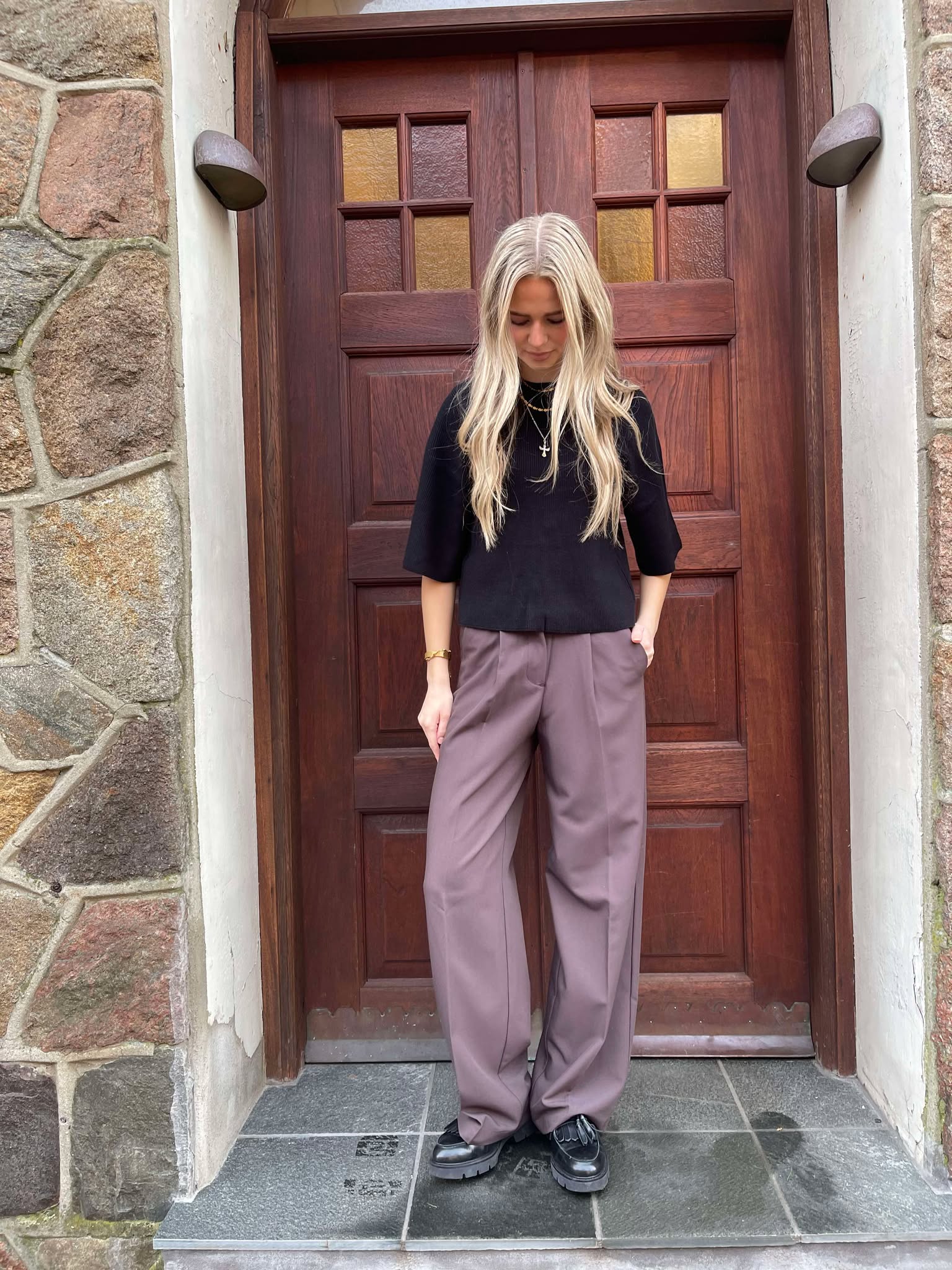 OBJULLA Knit Cardigan - Black